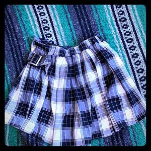 Size 12 Plaid skirt